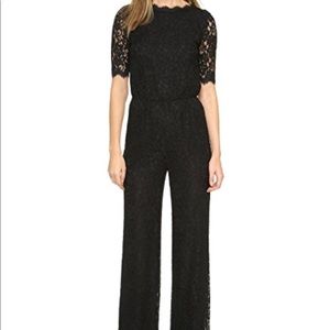 Diane Von Furstenberg black kendra jumpsuit